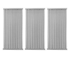 EasiBBQ emitter plate front view, stainless steel