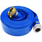 Eastrans 2-inch x 50-foot blue discharge hose with fittings
