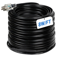 Eastrexon 152FT Roof Heat Cable black model with clips
