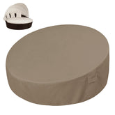 Easy-Going Heavy Duty Outdoor Daybed Cover in Camel front view