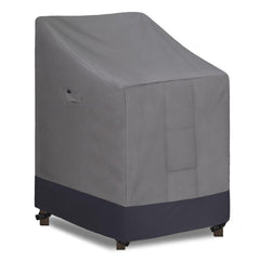Easy-Going Outdoor Chair Cover front view, gray