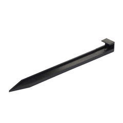 EasyFlex 10 in. Landscape Anchoring Stakes pack of 10 in black