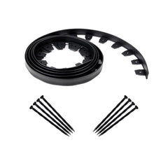 EasyFlex No-Dig Landscape Edging 20 Foot Black coil