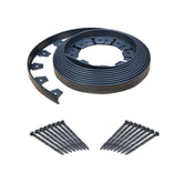 EasyFlex No-Dig Landscape Edging 40-foot coil in black