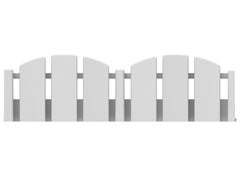 EasyFlex No-Dig Landscape Edging Kit with 12 pieces and anchoring spikes