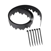 EasyFlex Pound-In Landscape Edging 20 ft black coil