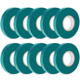 Easytle Stretch Tie Tape Roll 1/2 inch green vinyl tape front view