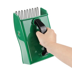 Ech.Apr Berry Picker Rake front view with metallic comb