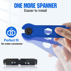 ECO-WORTHY spanner wrench in use