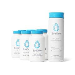 ecoone Hot Tub Chemical Maintenance Kit front view with packaging