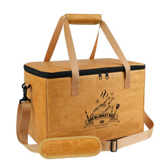 EddHomes BBQ Blanket Bag front view in yellow