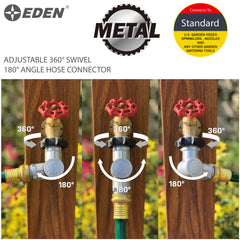 Eden Adjustable Metal Connector dimensions