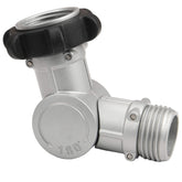 Eden Adjustable Metal Swivel Connector front view