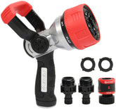 Eden Heavy-Duty Metal Fireman Hose Nozzle front view
