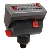 Eden Mini Turbo Oscillating Sprinkler Head front view with nozzles