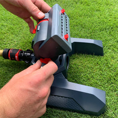 Eden Mini Turbo Oscillating Sprinkler Head side view