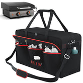 EDIBIN 22 Inch Griddle Carry Bag front view, black