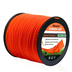 efrozen Weed Eater String 1263 ft spool front view in orange