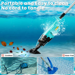 EFURDEN pool vacuum charging indicator light