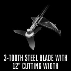 EGO Power+ BCA1220 Brush Cutter Attachment showing compatibility with PH1420