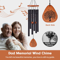 Elegant ivory gift box with AMBOBE Memorial Wind Chimes inside