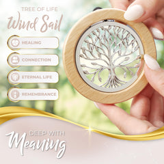 Elegant packaging of Spiritwind Wind Chimes in a drawer box