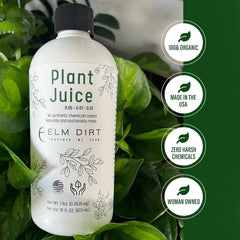 Elm Dirt Organic Fertilizer liquid pour demonstration