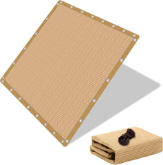 EMERIT Shade Cloth 10X14 FT Wheat front view