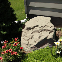 Emsco Group Sandstone Landscape Rock Cover in garden setting