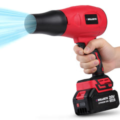 EMSON Bullseye Blower red and black model with battery
