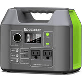 EnginStar Solar Generator 300W front view with green finish