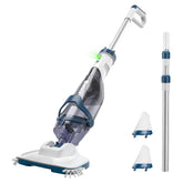 Enhulk PC18 Cordless Pool Vacuum front view with 13.4" super head