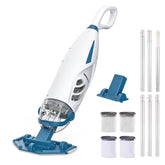 Enhulk PC68 Pro Pool Vacuum front view with white finish