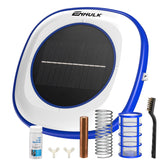 Enhulk PI25 Solar Pool Ionizer front view with blue colour