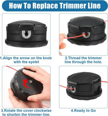 Envanptaz trimmer head on Echo SRM trimmer