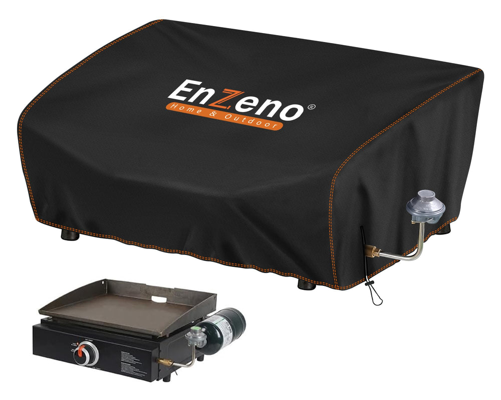 Enzeno Griddle Cover for Blackstone 17-inch grill front view