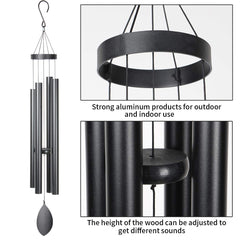 EPARTSWIDE wind chimes in patio setting