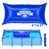 EPN Pool Pillow 4' x 15' Blue front view