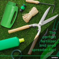 Ergonomic handle of Superio Lawn Seed Spreader