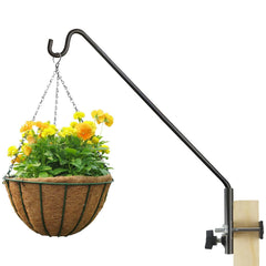 ERYTLLY 43-inch adjustable bird feeder hook front view