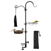 ERYTLLY Bird Feeder Station Kit with adjustable hooks and tray