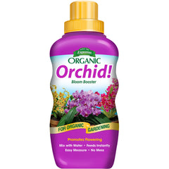 Espoma Organic Orchid! 8-ounce liquid plant food bottle front view