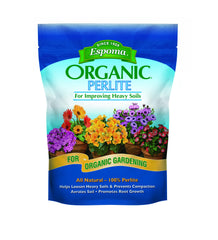 Espoma Organic Perlite 8 quart pack front view