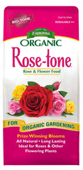 Espoma Organic Rose-Tone 4-3-2 Fertilizer 4 lb Bag front view