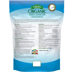Espoma Organic Seed Starter soil mix close-up texture
