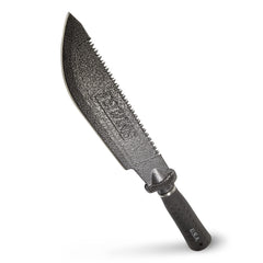 Estwing Machete 19.25" black model front view with hand sharpened blade