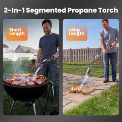 etoolab propane torch weed burner ergonomic handle detail