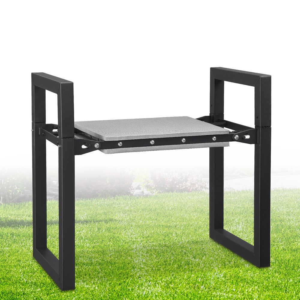 EUIJOIP Garden Kneeling Stool front view with thick cushion