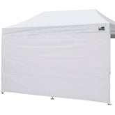 Eurmax 10x20 Pop Up Canopy Side Wall in white