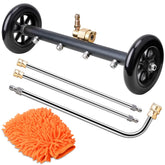 EVEAGE 2-in-1 Undercarriage Pressure Washer Attachment front view